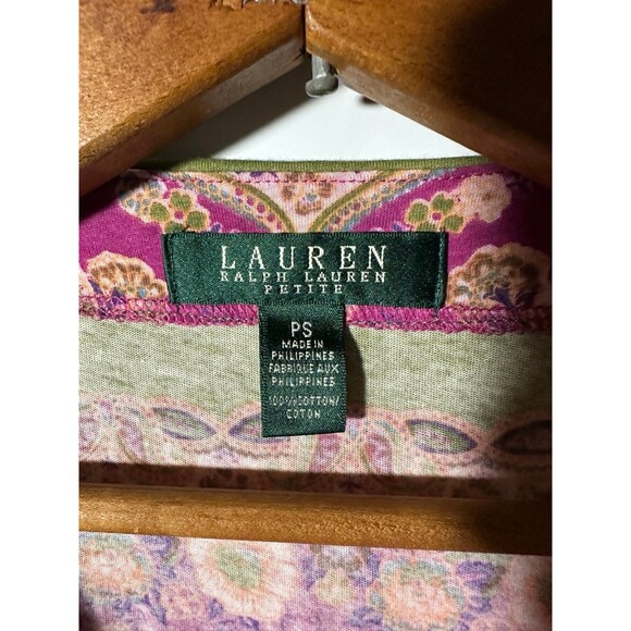 Vintage Ralph Lauren Paisley Top - Picture 2 of 5
